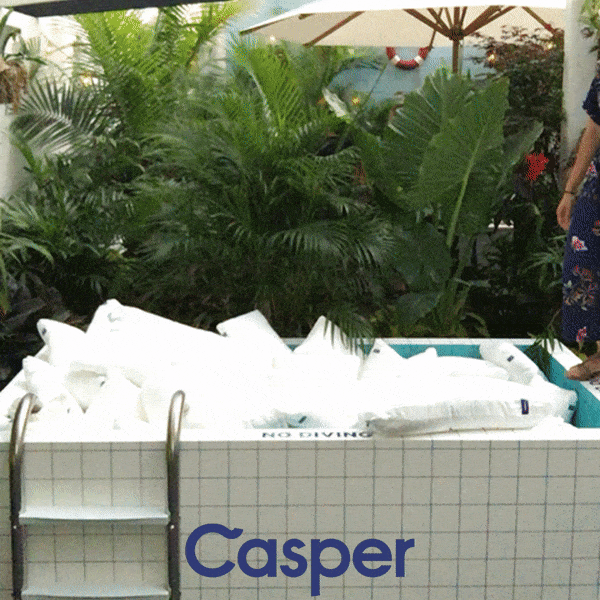 Casper Nap Pillow Press Event