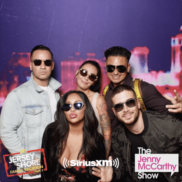 SiriusXM Jenny McCarthy’s Inner Circle with The Cast of Jersey Shore!